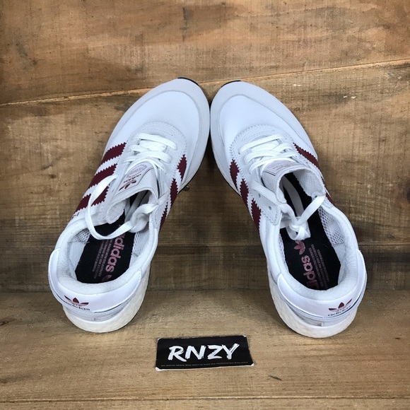 NEW Adidas I-5923 Grey Burgundy - Picture 5 of 8